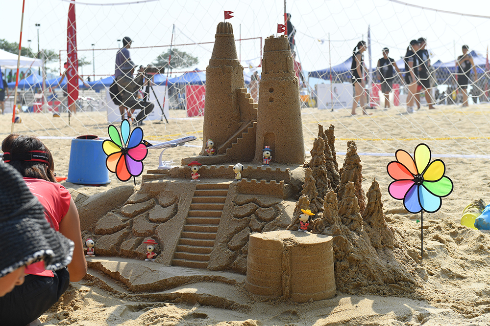堆沙子城堡教程简单图片